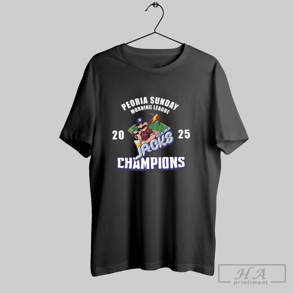 Official Official Pour Bros Jacks Champions Peoria Sunday Morning League In 2025 Painting Sweater Tee