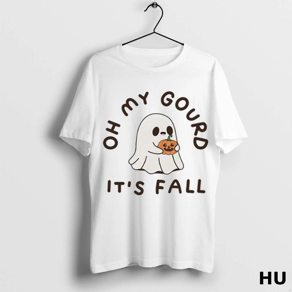 Official Oh My Gourd Its Fall Halloween T Shirt