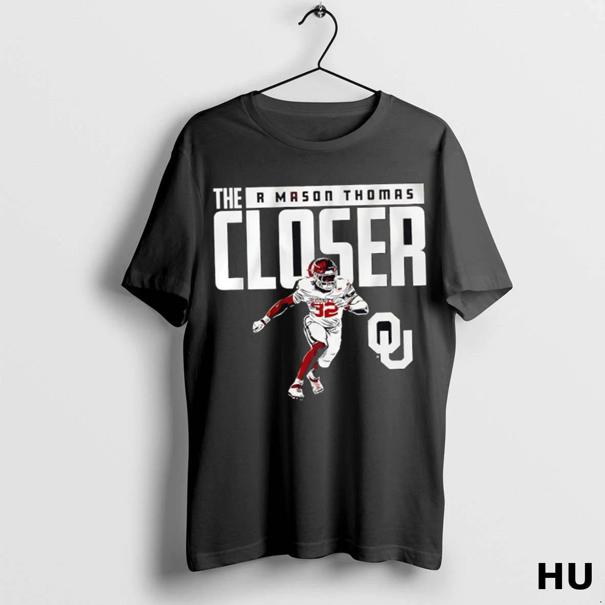 Official Oklahoma Sooners Football The R Mason Thomas The Closer T Shirt