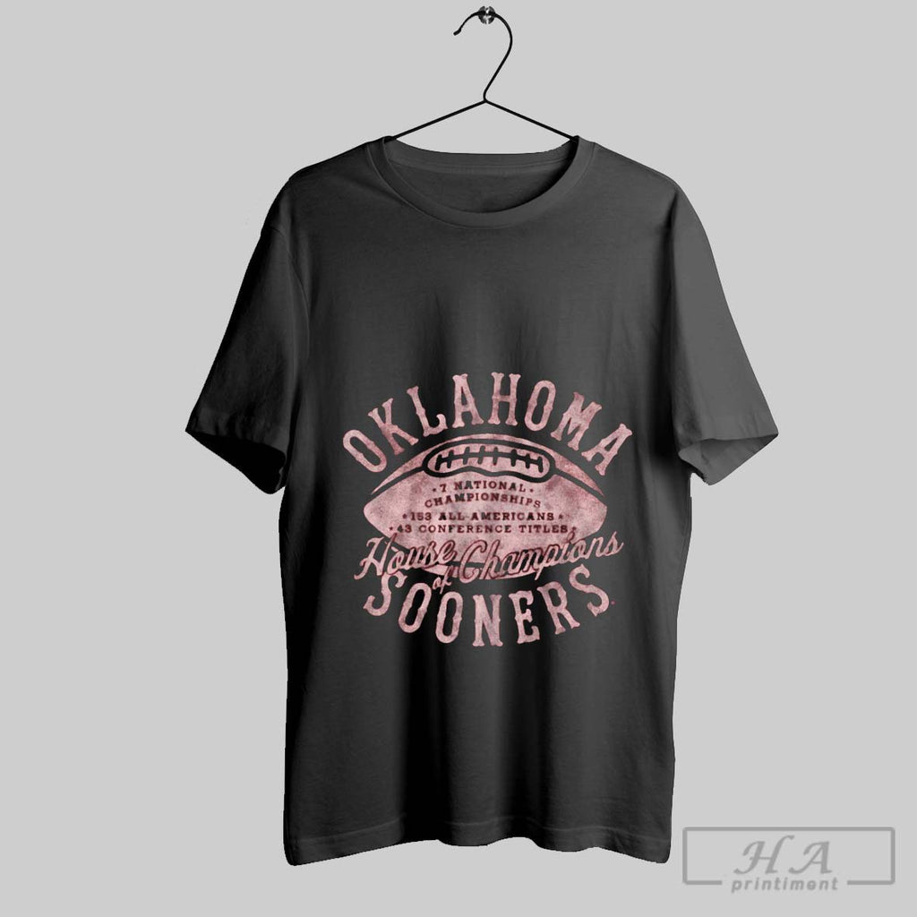 Official Oklahoma Sooners House Of Champions 7 National Championships 153 All Americans 43 Conference Titles