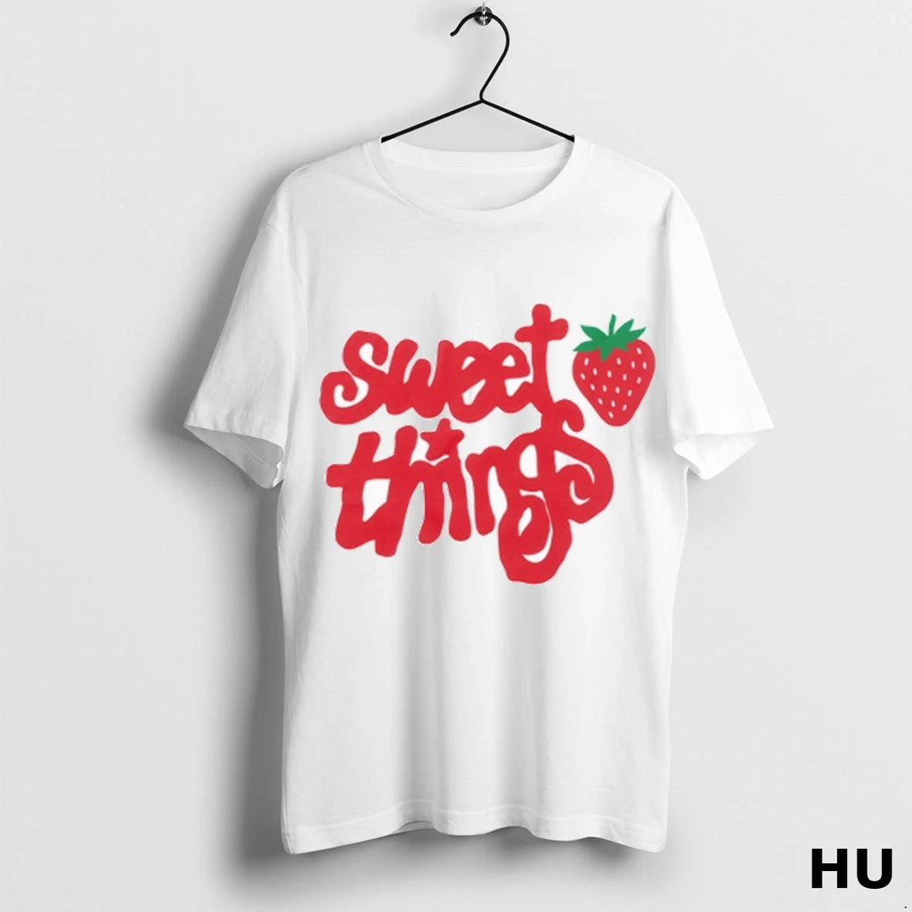 Official Olivia Dean More Dancing Sweet Things Strawberry T Shirt