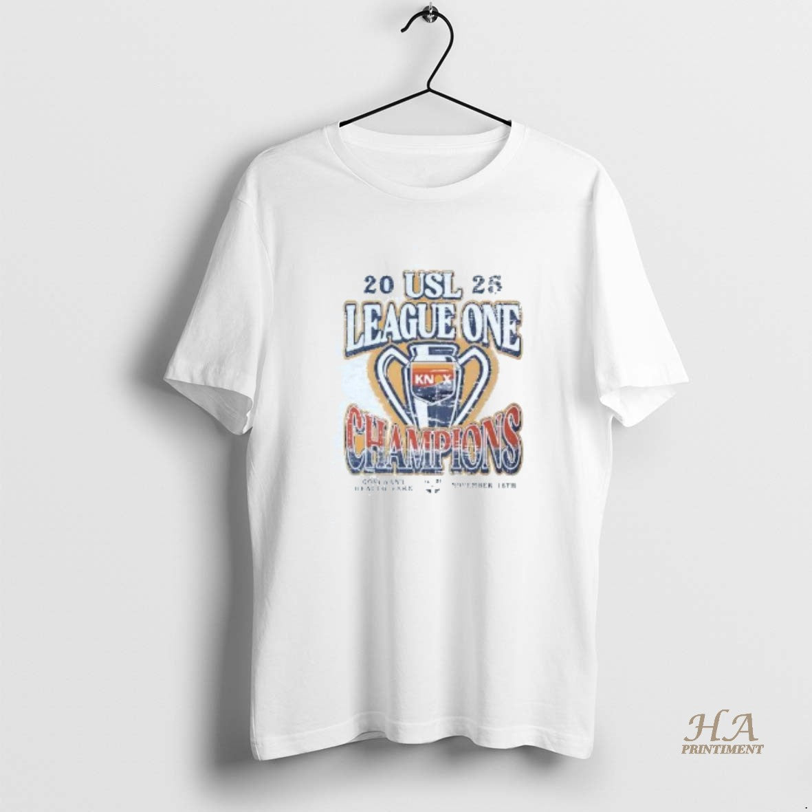 Official One Knoxville Sc 2025 Usl League One Champions Trophy
