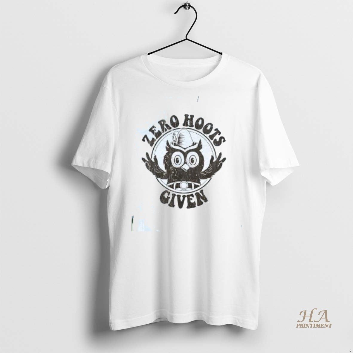 Official Owls Zero Hoots Given Shirt