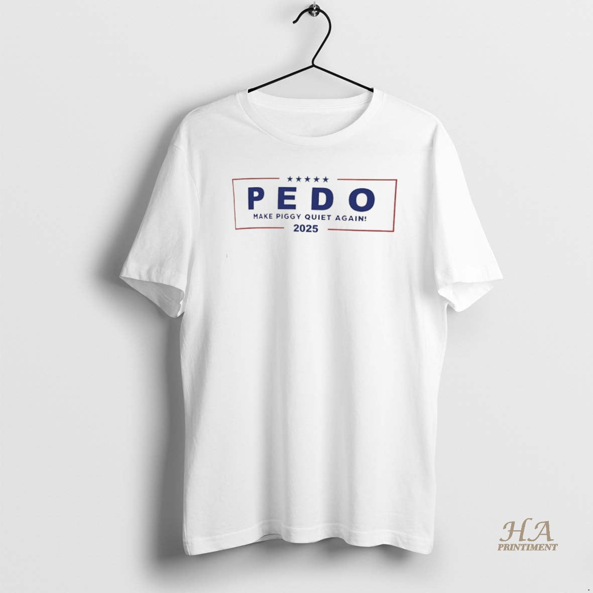 Official Pedo Make Piggy Quiet Again 2025 Christmas
