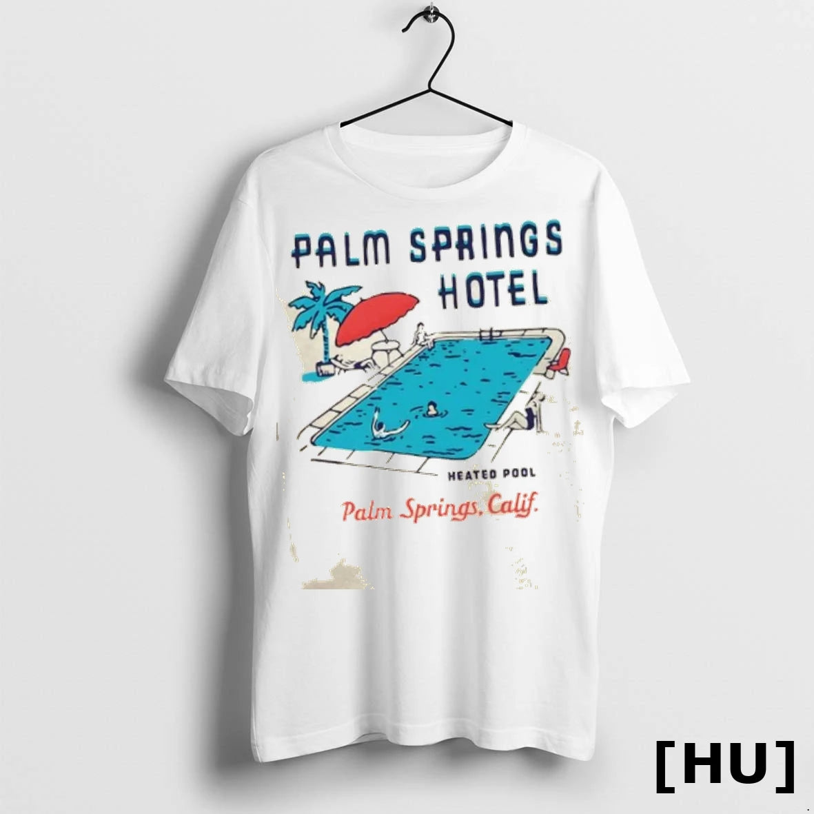 Official Palm Springs Hotel Pool Vintage Greater Palm Springs Ca T Shirt