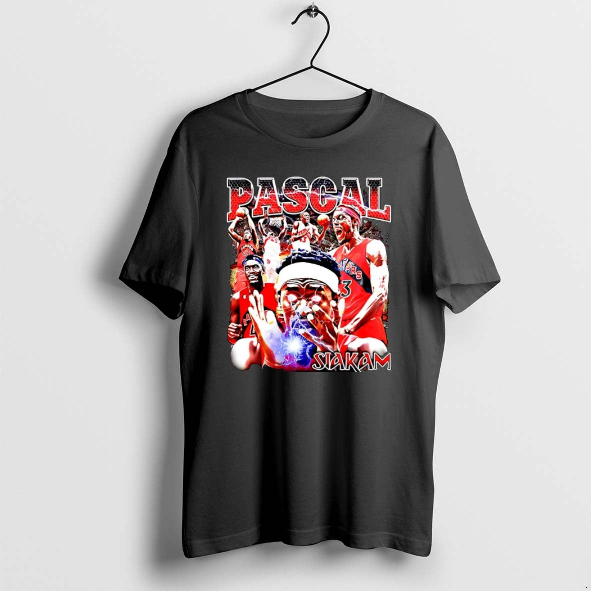 Official Pascal Siakam Toronto Raptors Thunder Eyes Graphic Christmas
