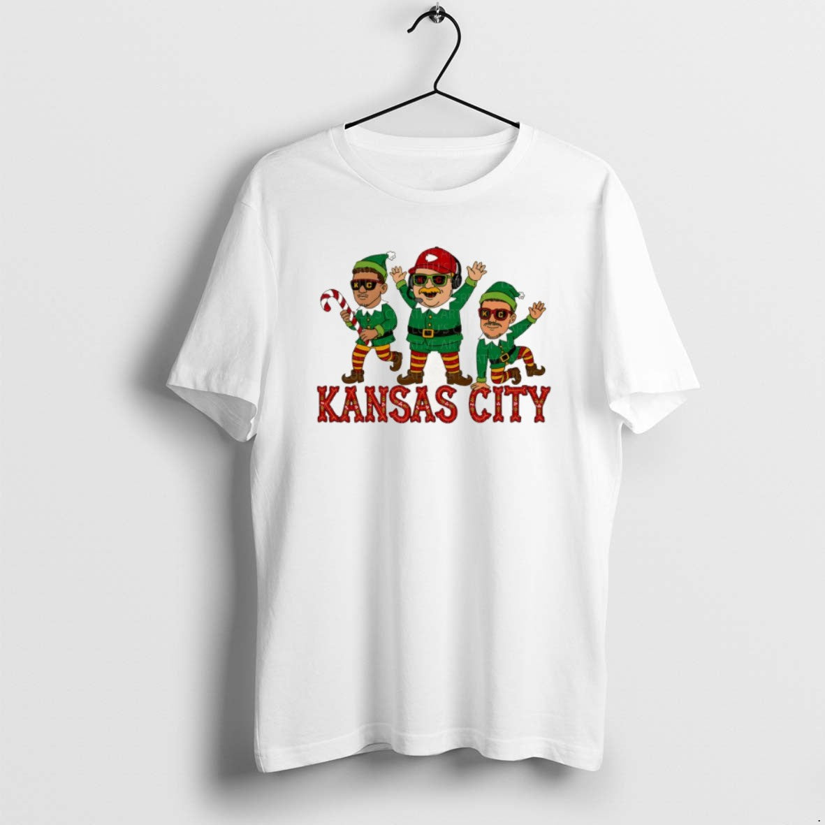 Official Patrick Mahomes Elf Kansas City Chiefs Christmas