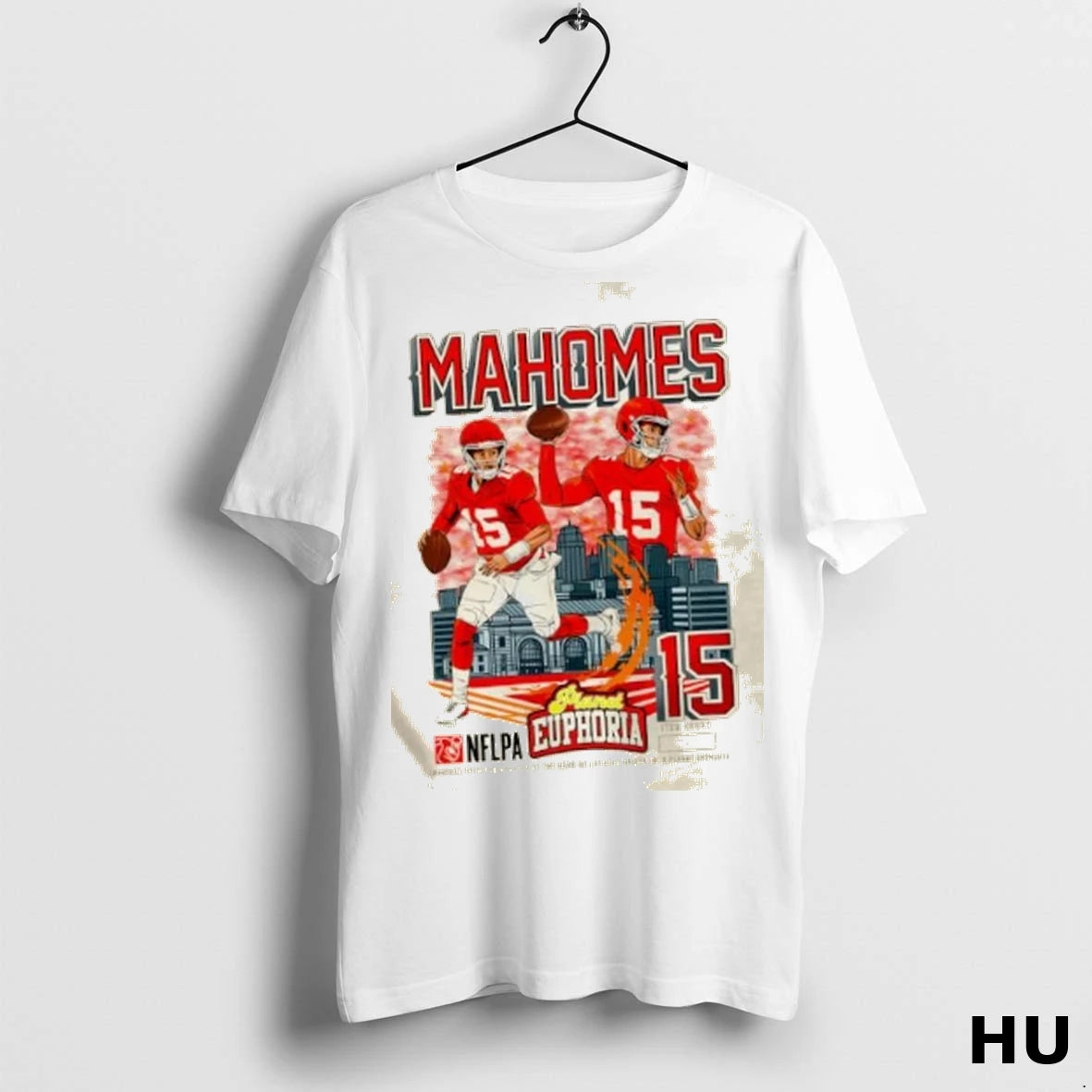 Official Patrick Mahomes Kansas City Chiefs Number 15 Graphic T Shirt