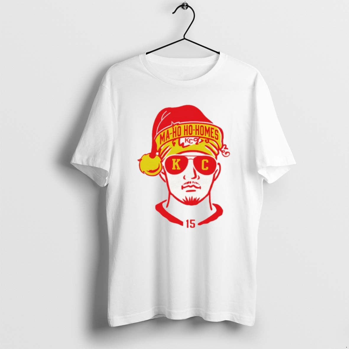 Official Patrick Mahomes Ma Ho Ho Homes Santa Hat