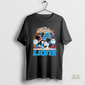 Official Peanuts Characters Detroit Lions Winter Its The Most Wonderful Time