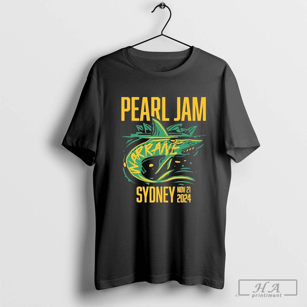Official Pearl Jam At Engie Stadium Sydney Australia On November 21 2024 Shirts