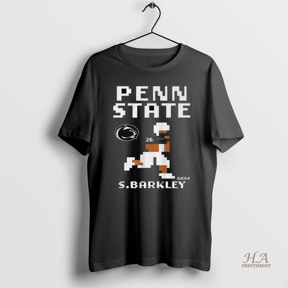 Official Penn State Football Saquon Barkley Retro Baller Long Sleve