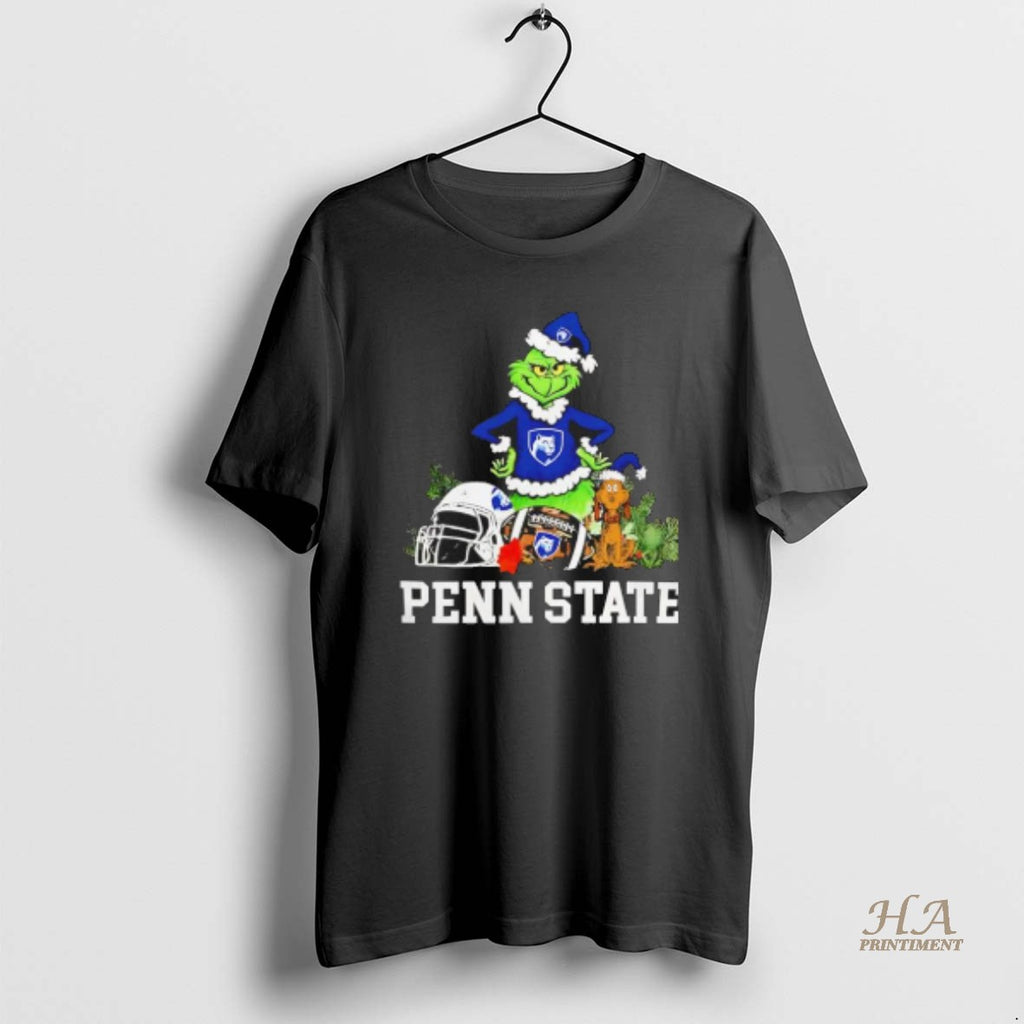 Official Penn State The Grinch And Max Helmet Christmas 2025