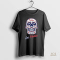 Official Philadelphia Phillies Mitchell Ness Sugar Skull Boxy Long Sleve