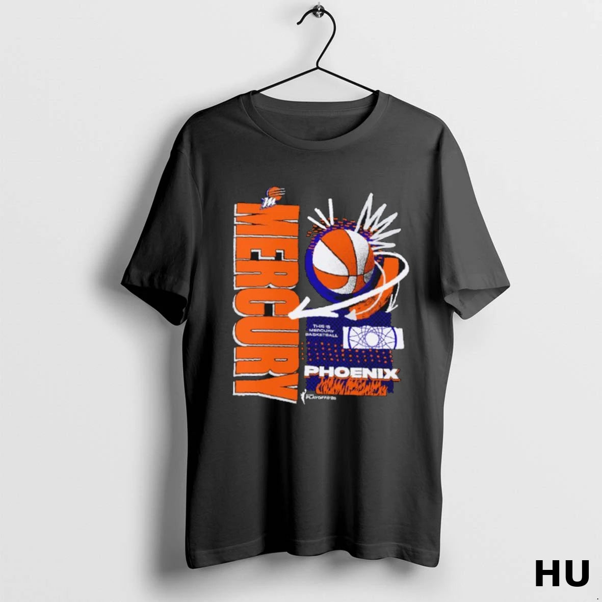 Official Phoenix Mercury 2025 Wnba Playoffs In The Zone T Shirt