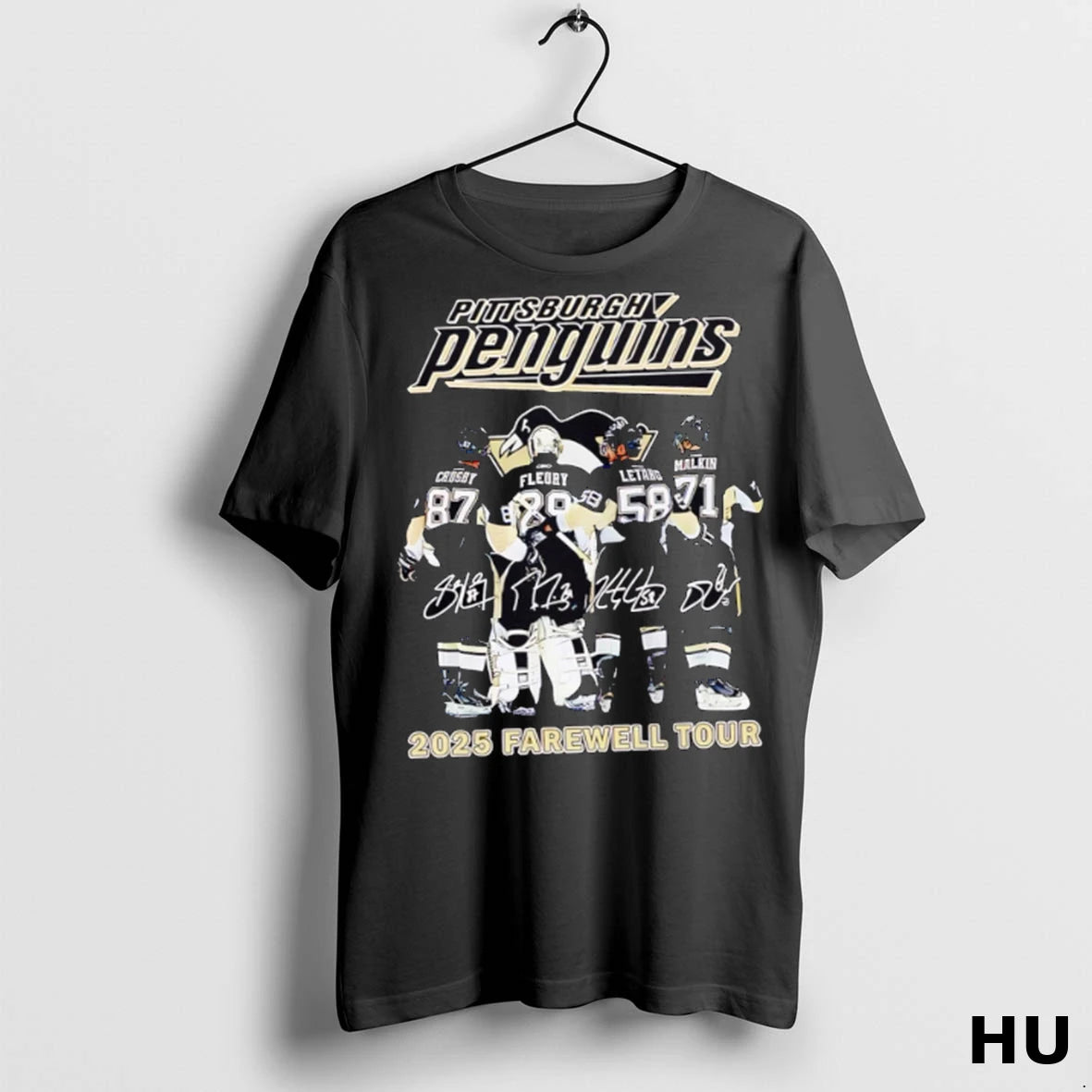 Official Pittsburgh Penguins 2025 Farewell Tour Vintage T Shirt