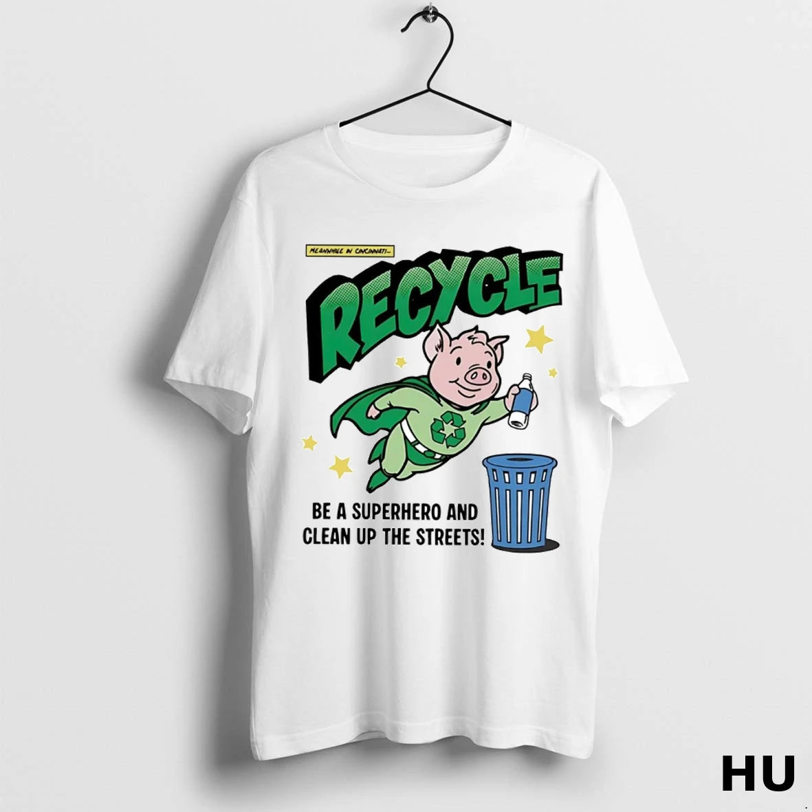 Official Porkopolis Meanwhile In Cincinnati Be A Superhero And Clean Up The Streets