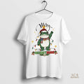 Official Portland Frog Usa Merry Resistmas Merry Christmas Shirt