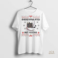 Official Possum Overstimulated But Festive Christmas Christmas Shirt