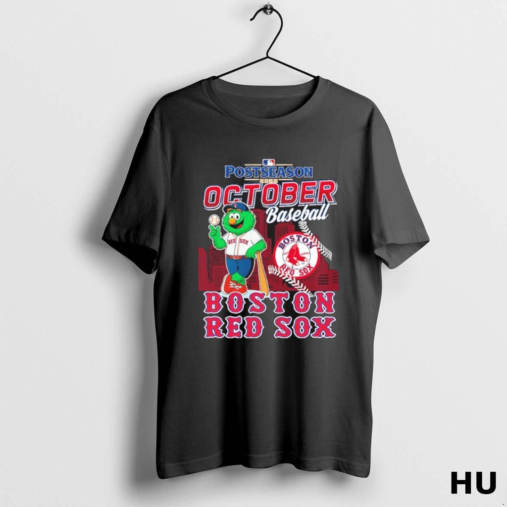 Official Postseason October Baseball Boston Red Sox T Shirt