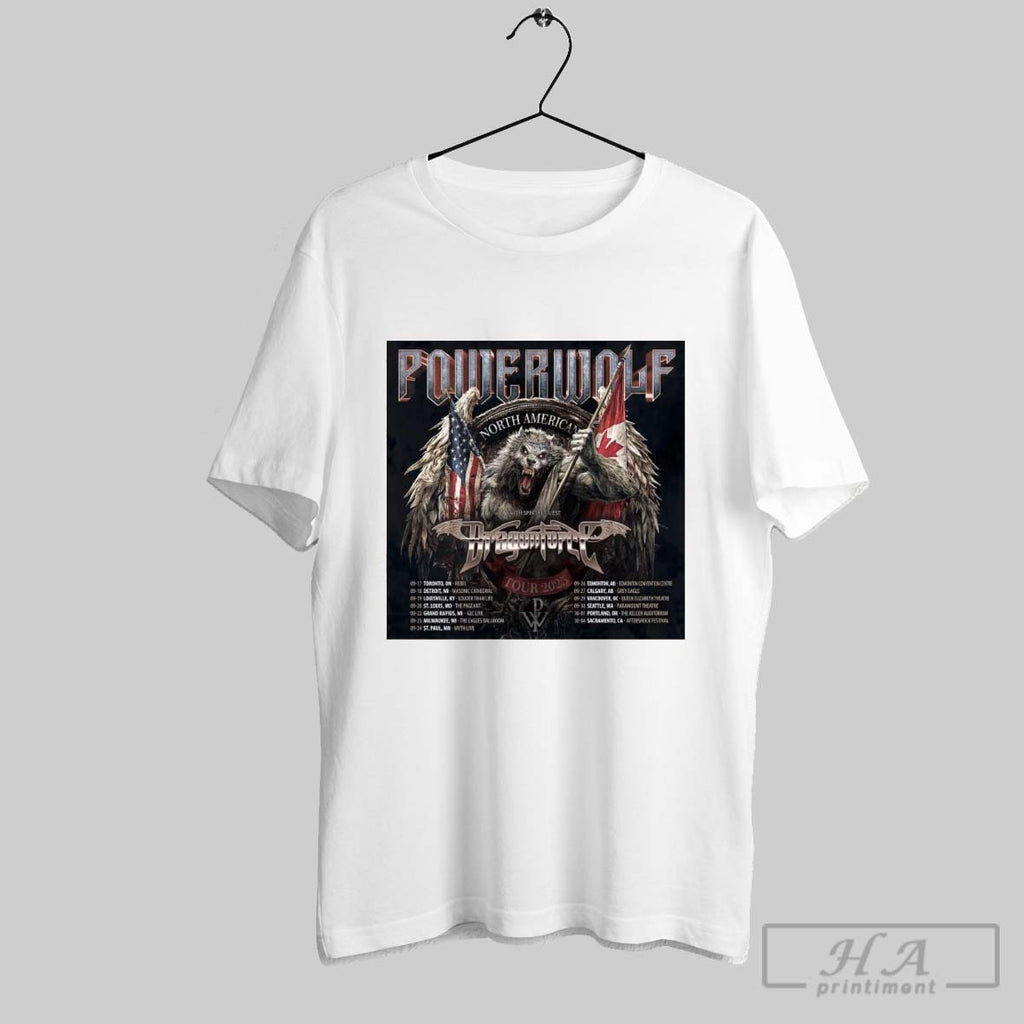 Official Powerwolf North American Tour 2025 With Special Guest Dragonforce 09 17 Toronto On Rebel