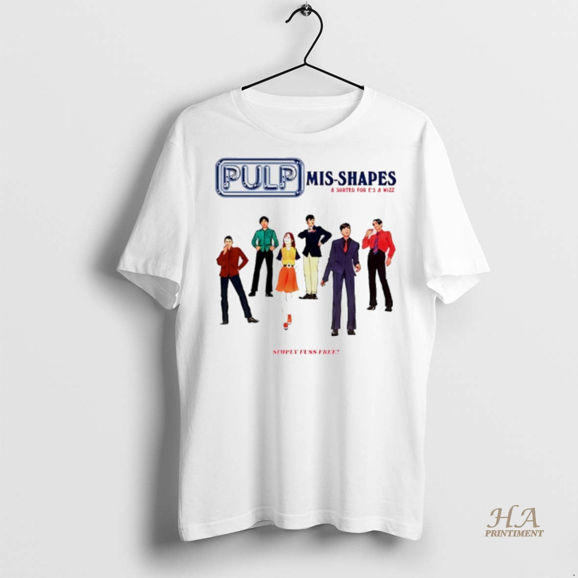 Official Pulp Mis Shapes Simply Fuss Free Shirt