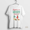 Official Puppies Are Not Christmas Presents Theyre 15 Year Commitments Shirt