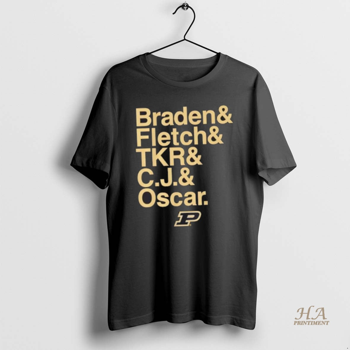 Official Purdue Boilermakers Ampersand Stars 2025 26 Braden Fletch Tkr C