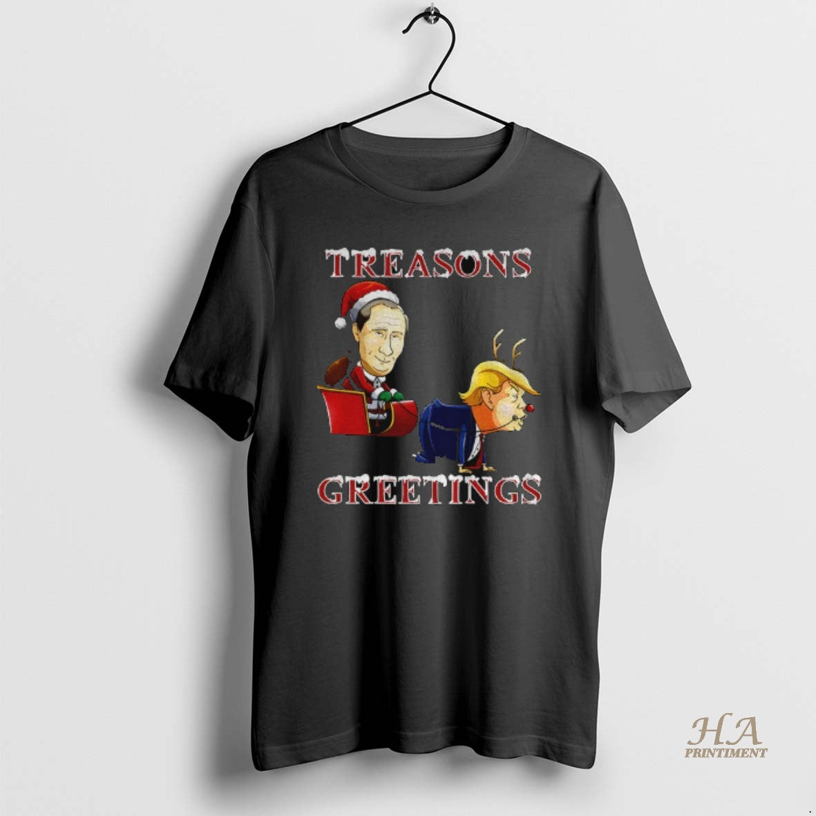 Official Putin Vs Donald Trump Treasons Greetings Merry Christmas Meme