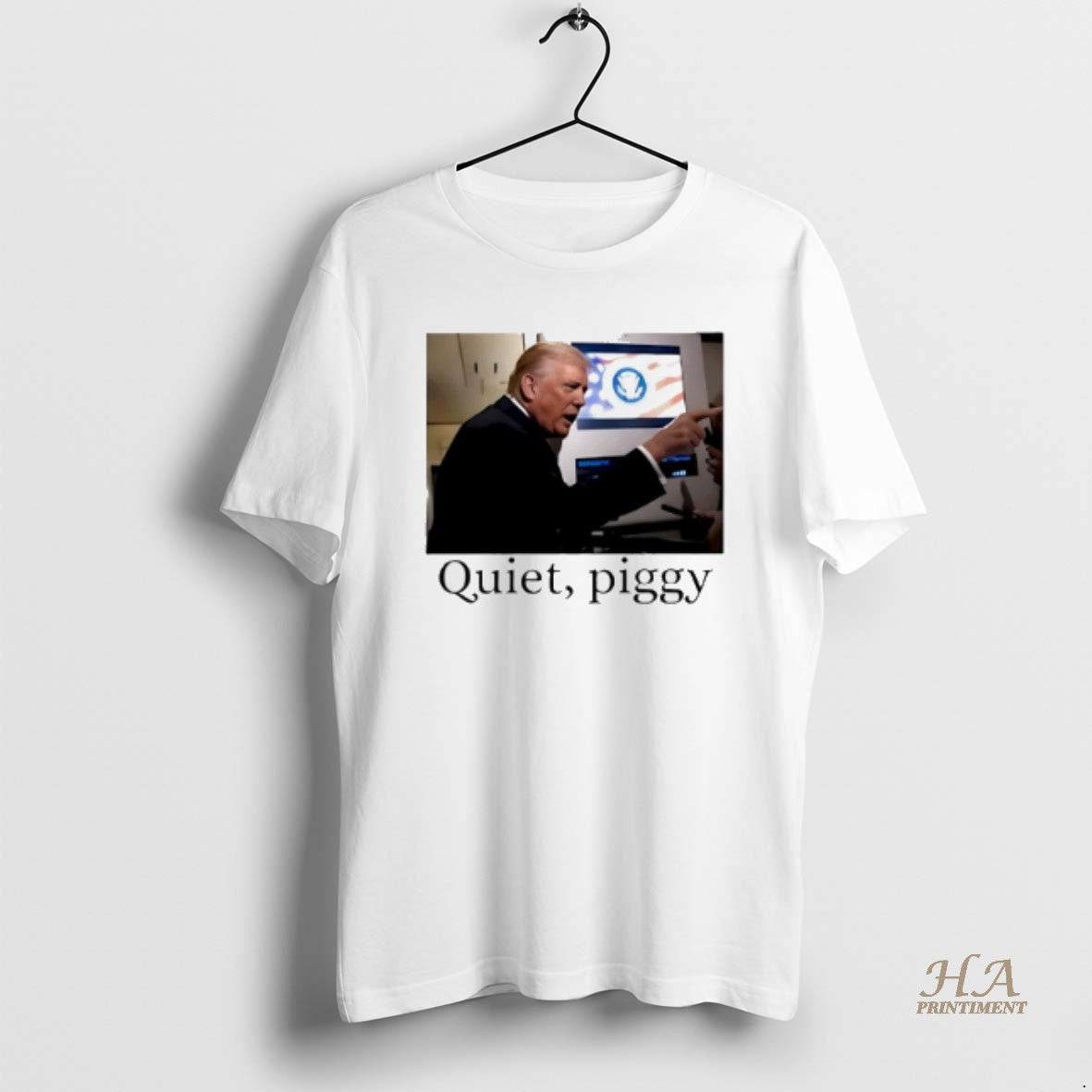 Official Quiet Piggy Trump Funny