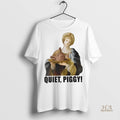 Official Quiet Piggy Trump Head Serving Meals Shirt