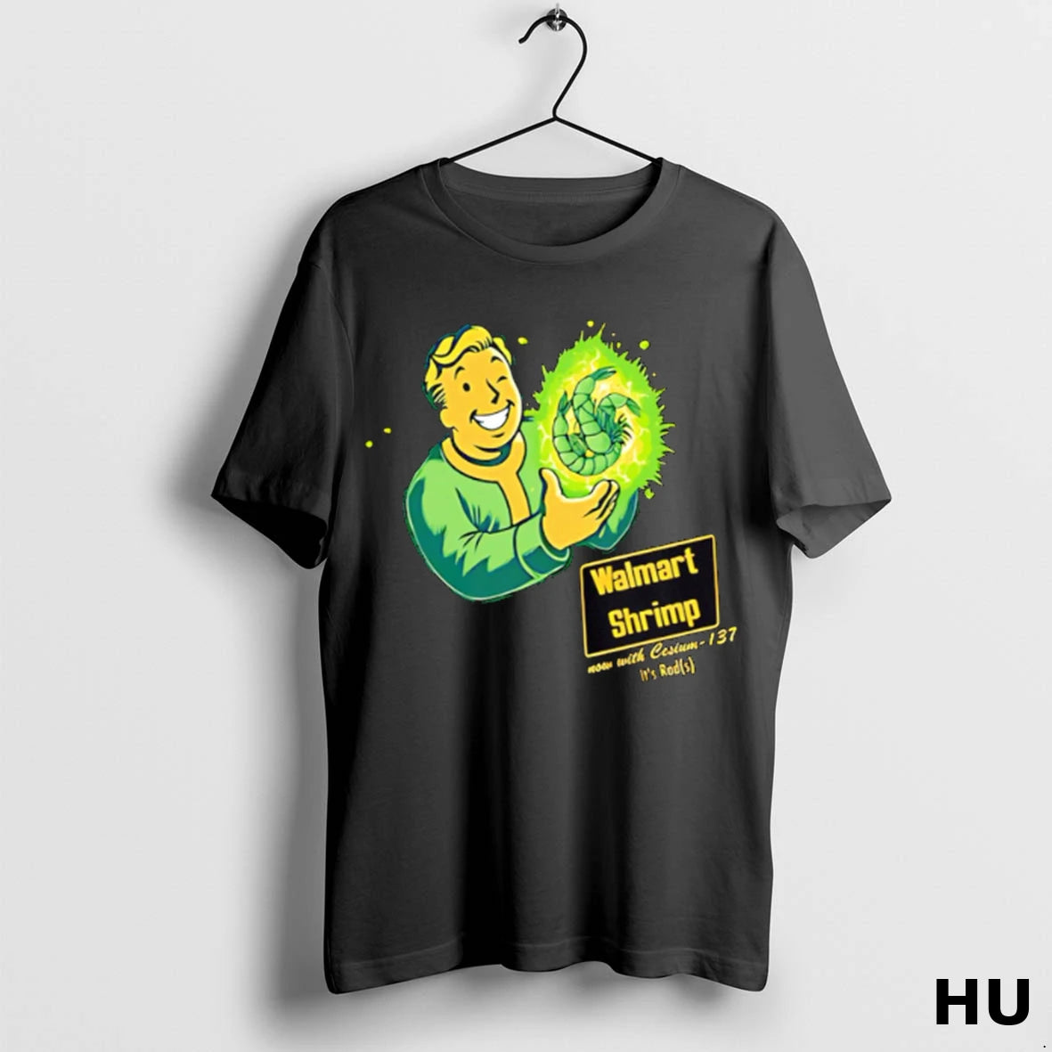 Official Radioactive Radioactive Shrimp Meme Funny Cute T Shirt