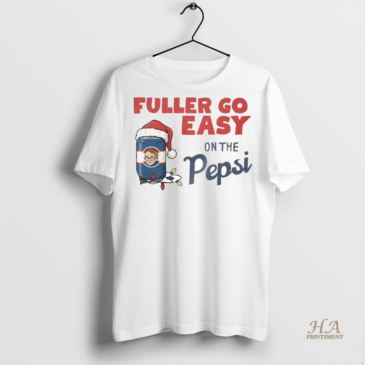 Official Ralphie Fuller Go Easy On The Pepsi Christmas Shirt