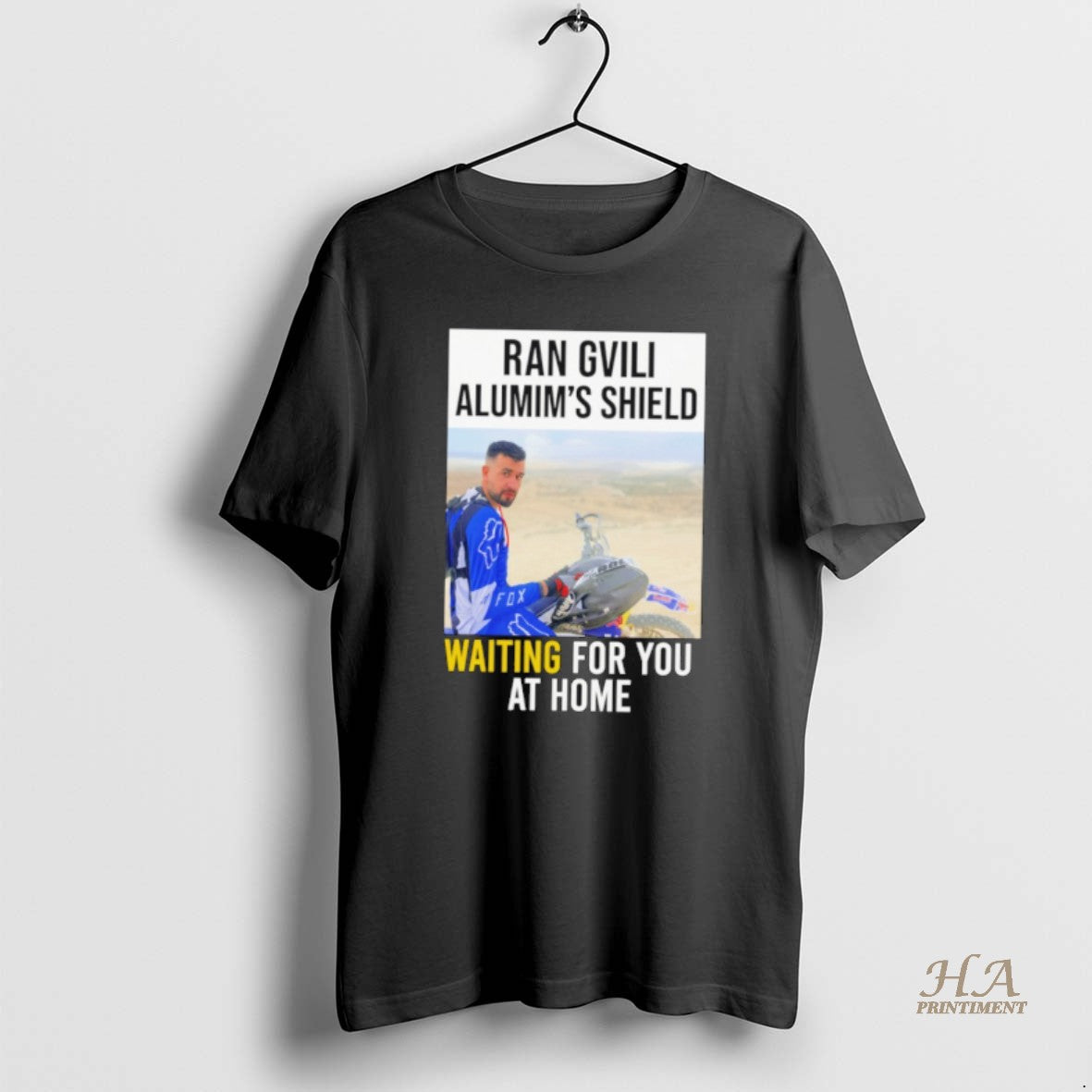 Official Ran Gvili Alumins Shield Waiting For You At Home