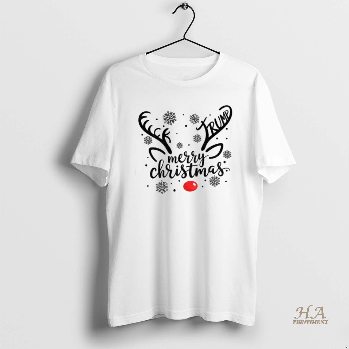 Official Reindeer Anti Trump Democrat Fuck Trump Merry Christmas