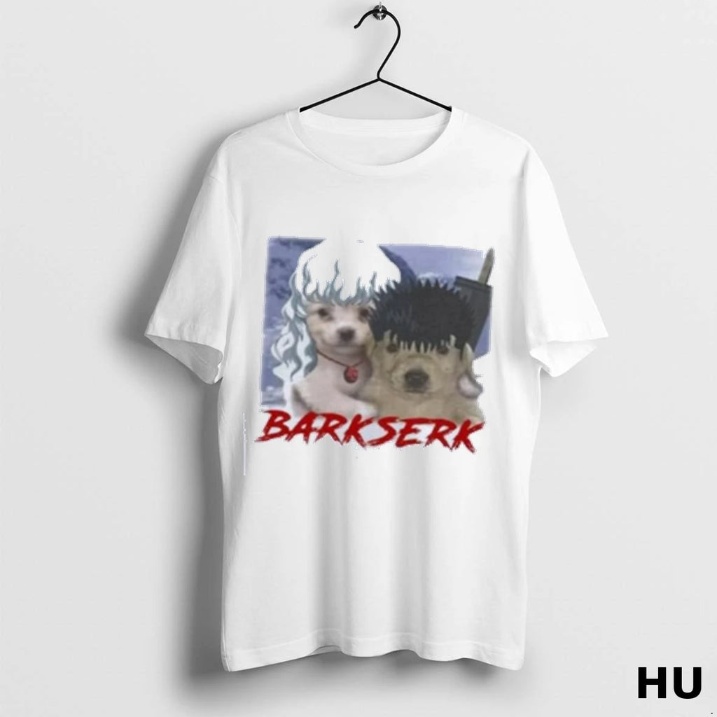 Official Retro Anime Barkserk T Shirt