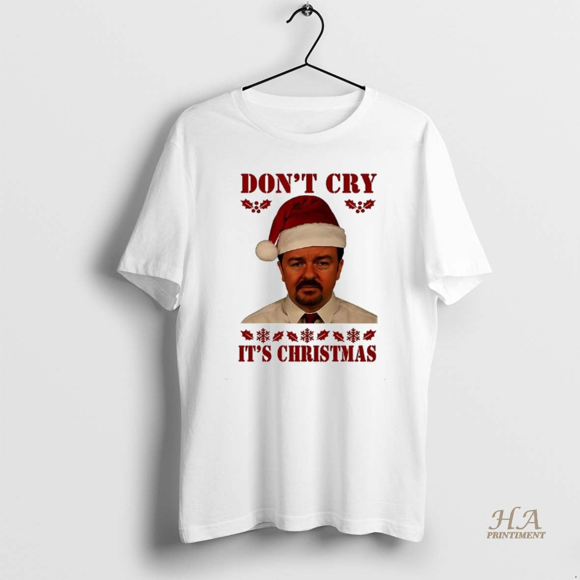 Official Ricky Gervais The Office Dont Cry Its Christmas