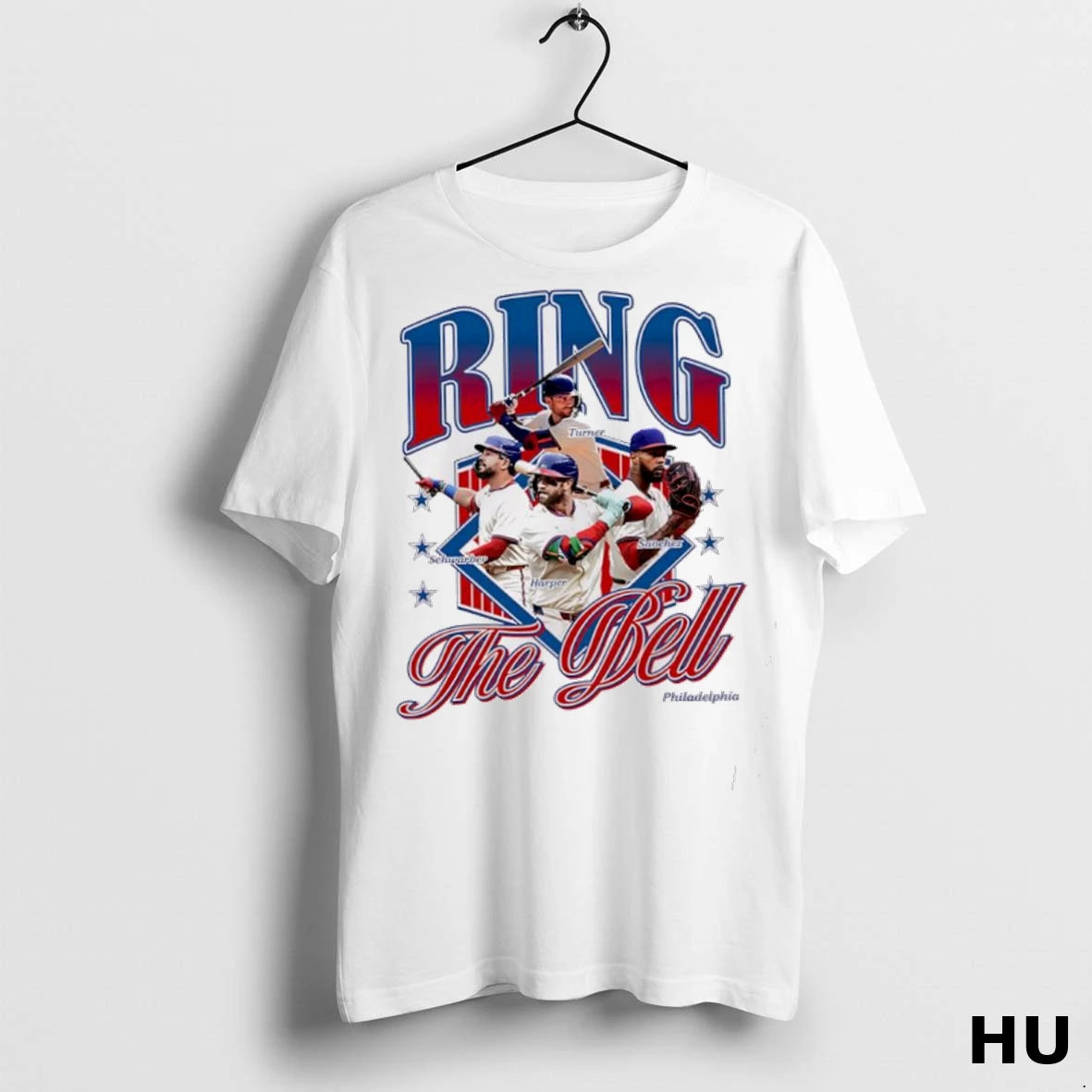 Official Ring The Bell Philadelphia Phillies Graphic T Shirt