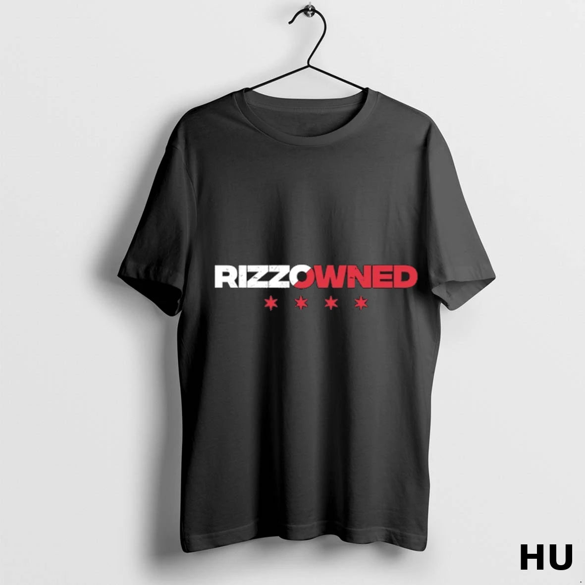 Official Rizzowned Anthony Rizzo Chicago Cubs Baseball T Shirt