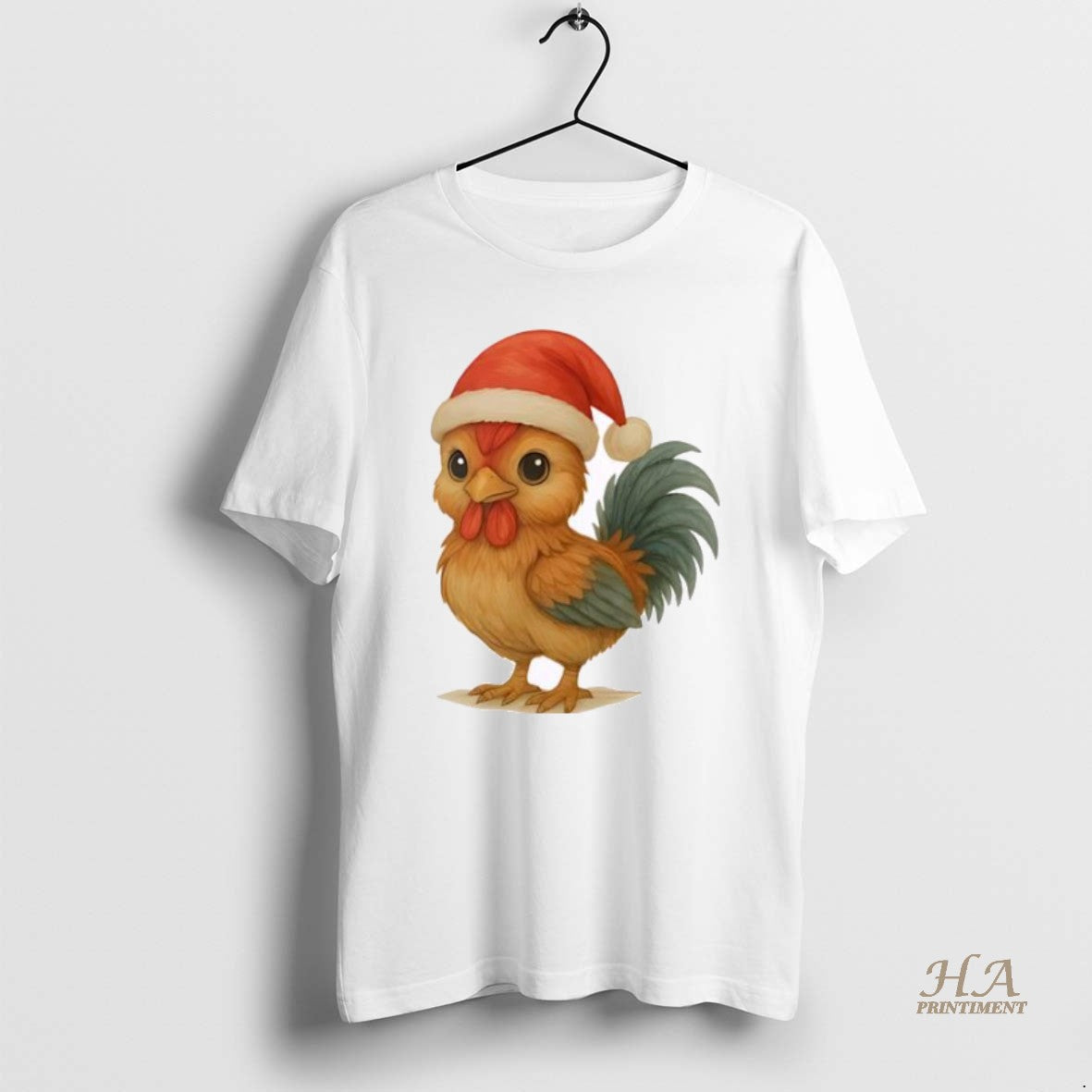 Official Rooster Baby Christmas Personalized Ornaments White