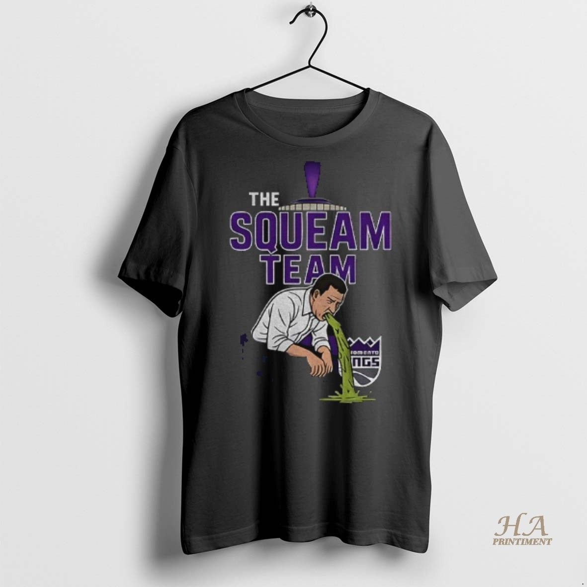 Official Sacramento Kings Scores Basketball The Squeam Team 2025 Shirt