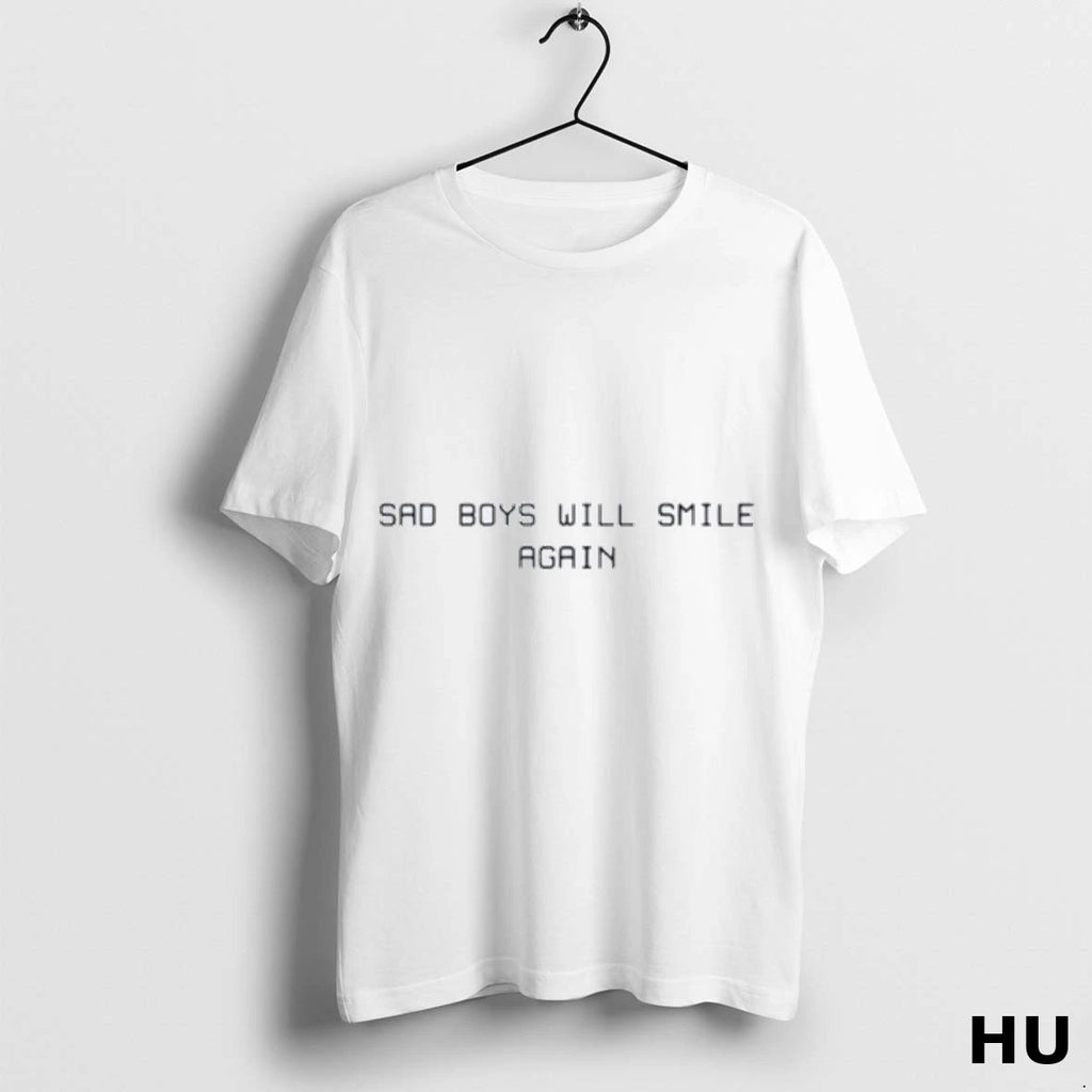 Official Sad Boys Will Smile Again T Shirt