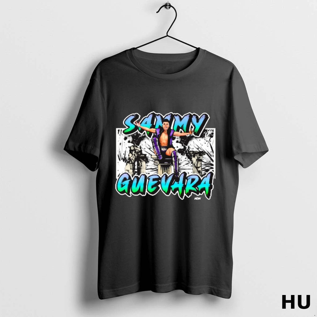 Official Sammy Guevara Pillar Aew 2025 Graphic T Shirt