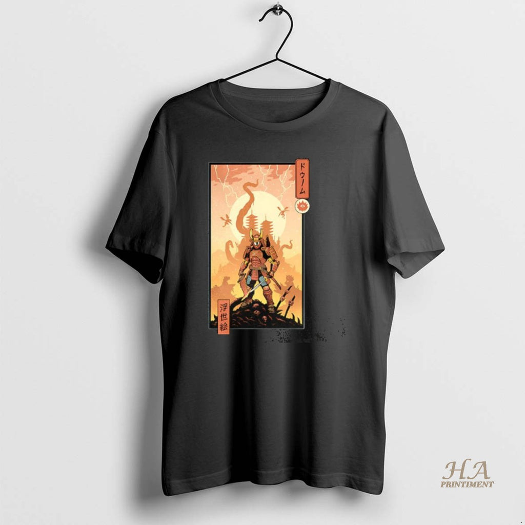 Official Samurai Doom Video Game Ukiyo E Style