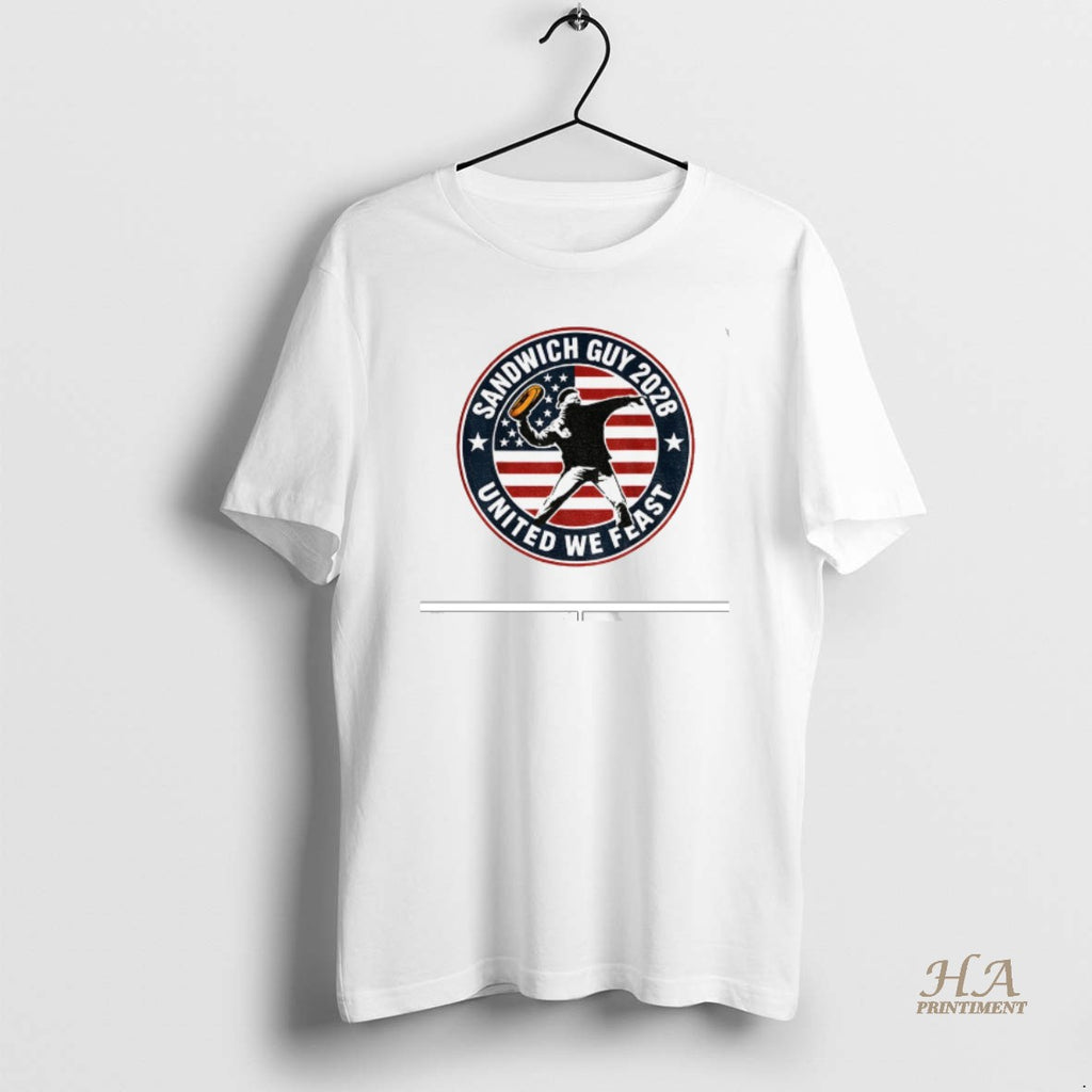 Official Sandwich Guy Resist 2028 United We Feast Logo