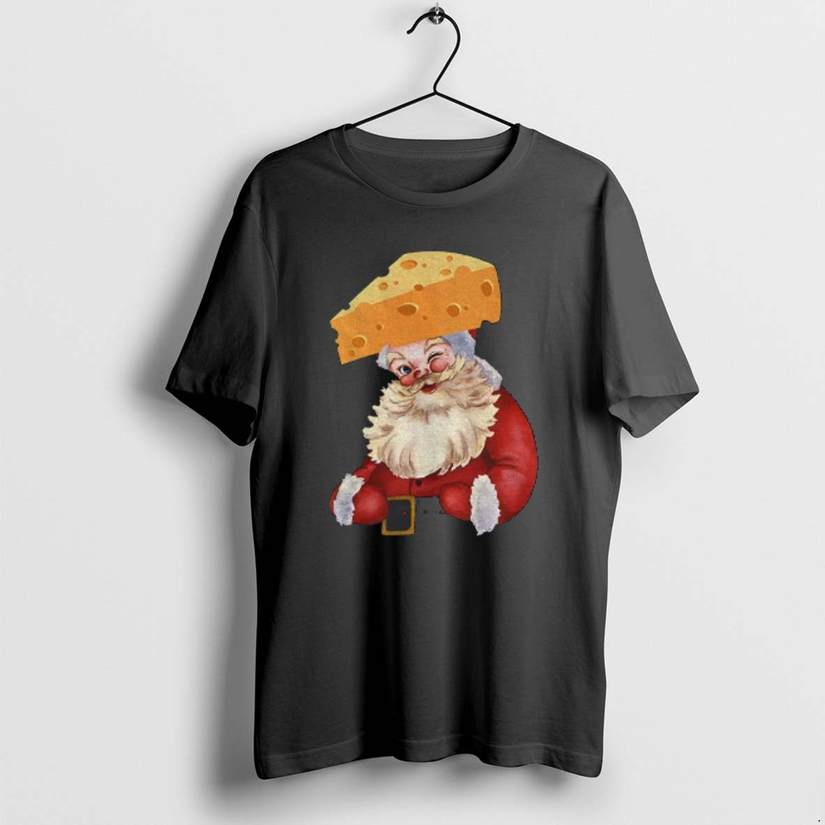 Official Santa Cheese Head Green Bay Packers Christmas