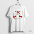 Official Santa Claus Fdt Christmas Hes On A List And Its Not Mine