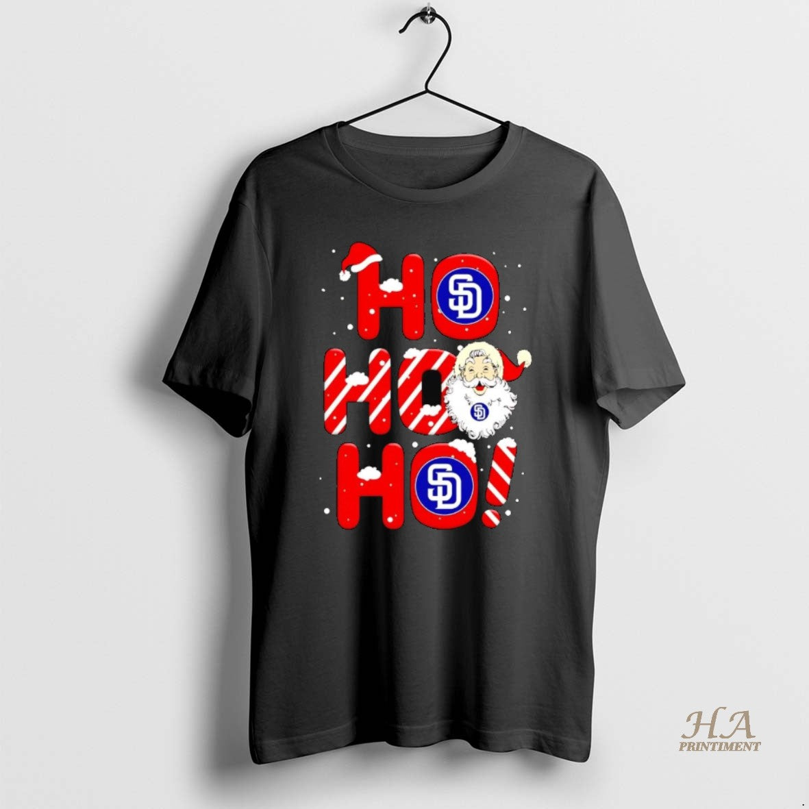 Official Santa Claus San Diego Padres Ho Ho Ho Merry Christmas