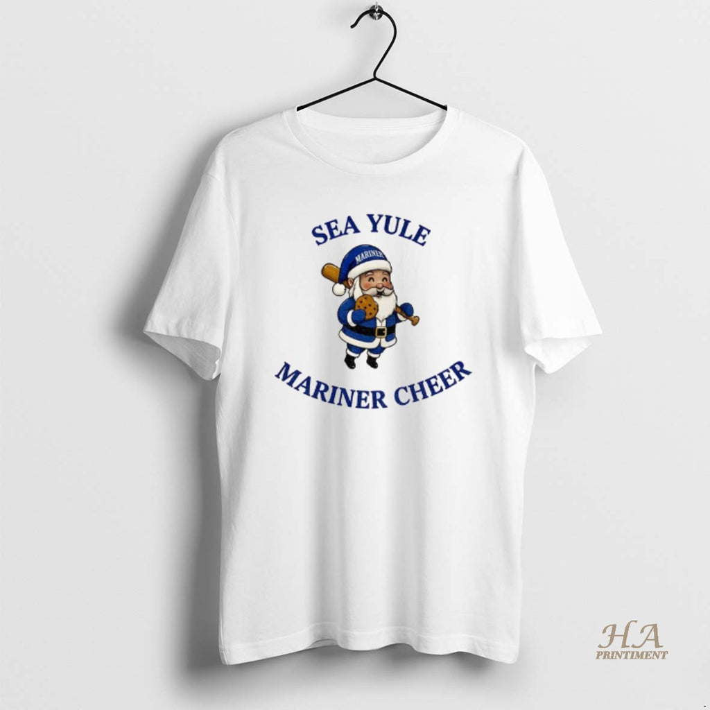 Official Santa Claus Seattle Mariners Sea Yule Mariner Cheer Baseball Christmas Mlb