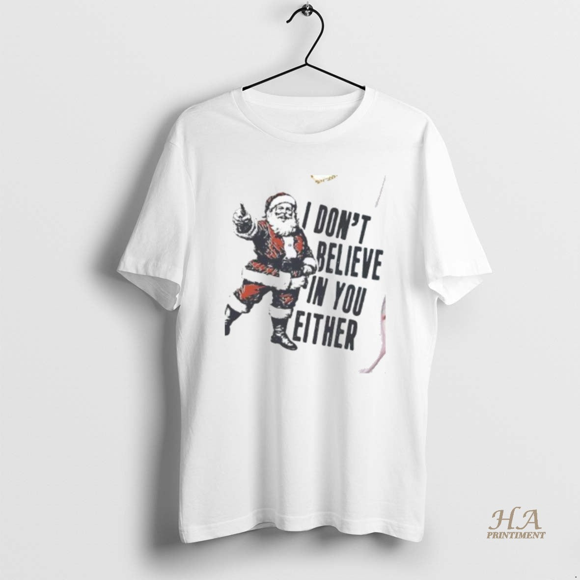 Official Santa I Dont Believe In You Either Anti Trump Christmas